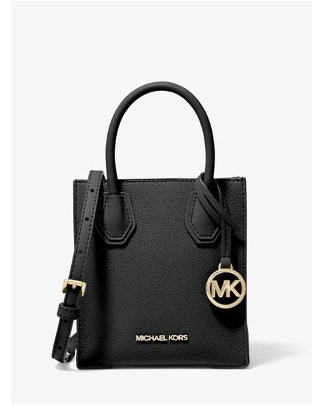 michael michael kors mercer pebble leather|mercer extra small pebbled leather.